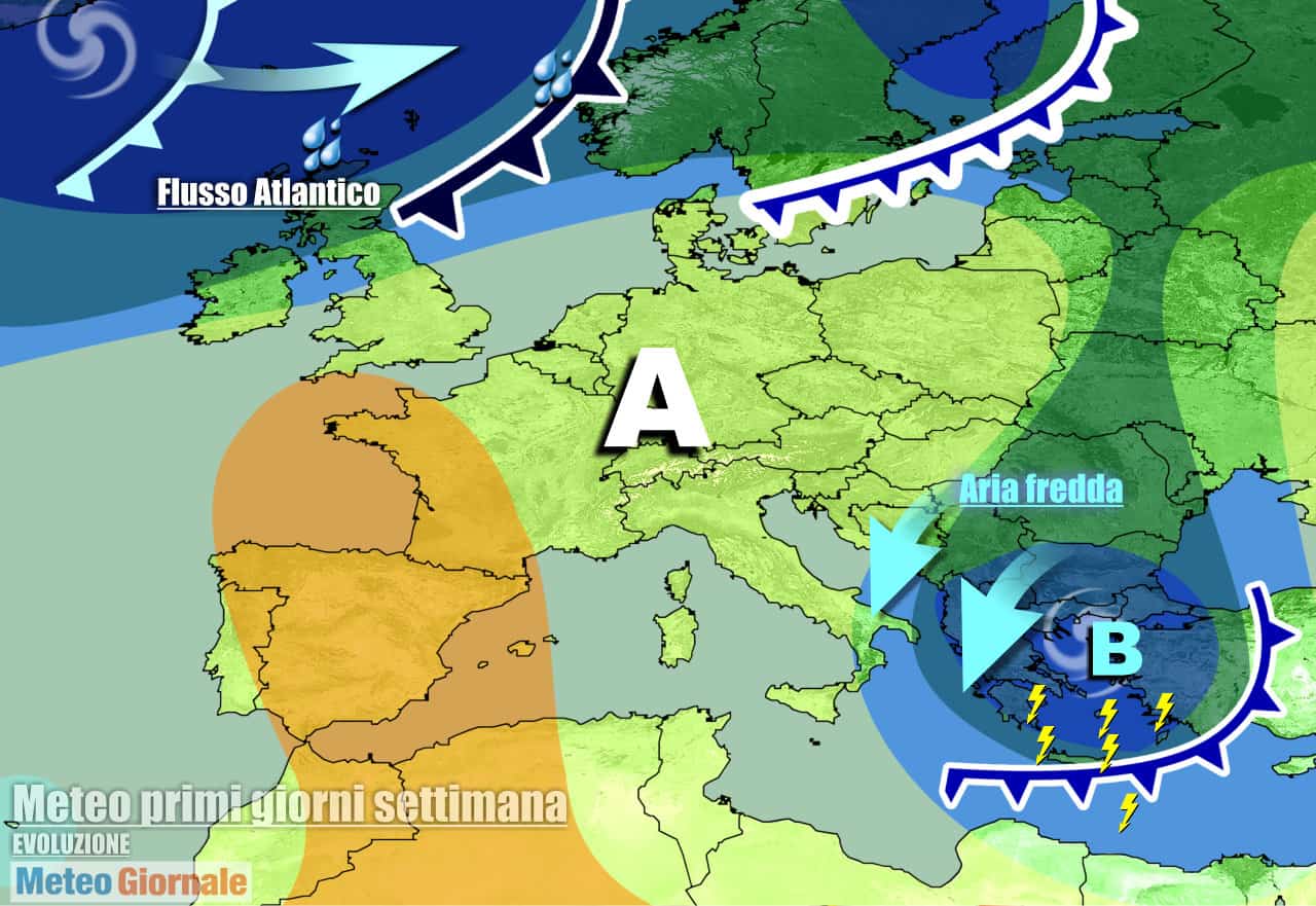 METEO 7 Giorni: ecco l’ALTA PRESSIONE, ma dal weekend nuovo cambiamento