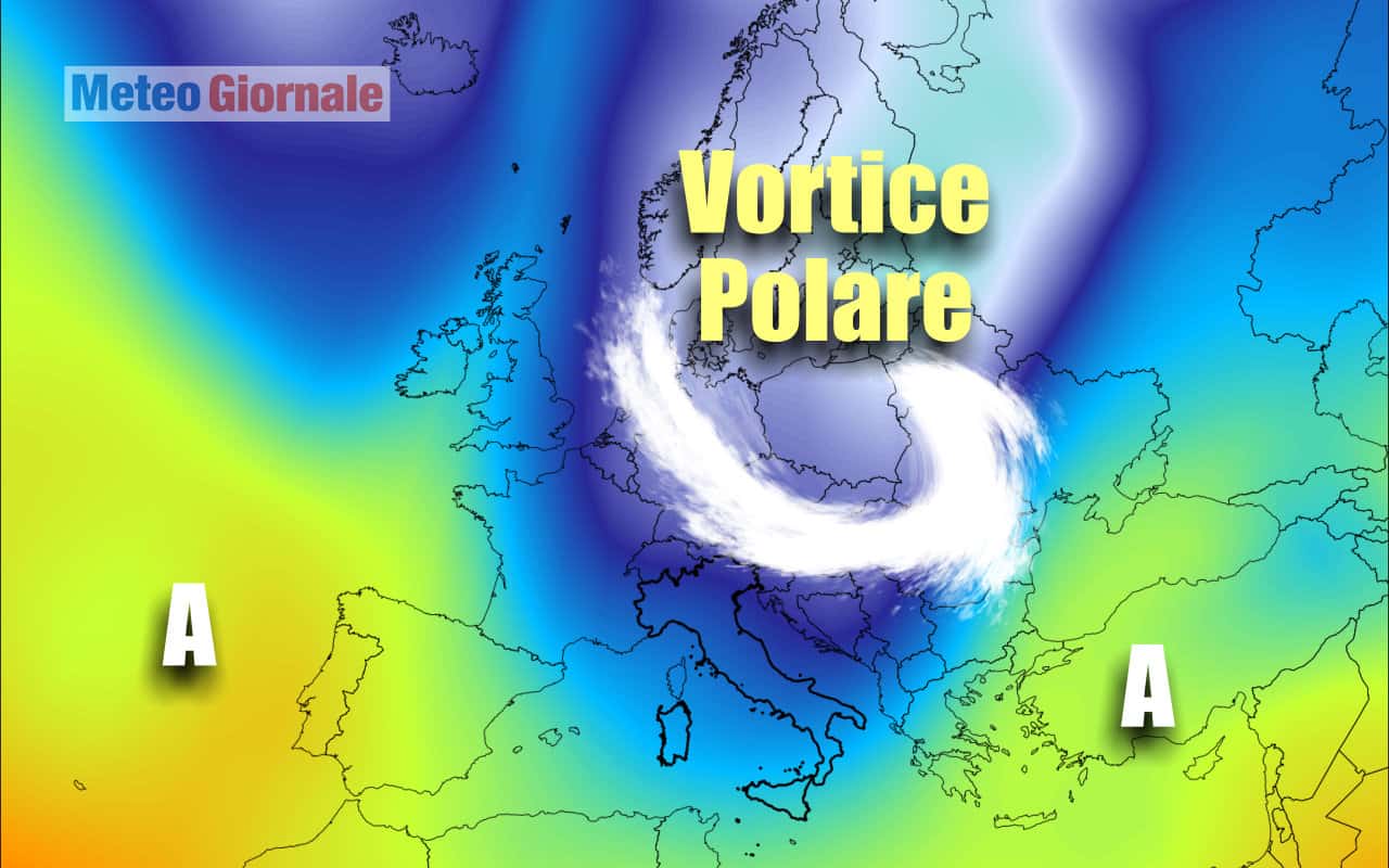 Vortice Polare, che BOTTE sotto NATALE! Evoluzione meteo potenzialmente da forte GELO