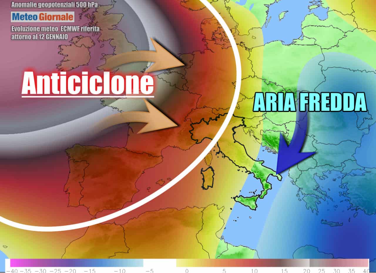 Meteo della settimana, CAMBIA di nuovo TUTTO. STOP, ecco un ennesimo RIBALTONE,