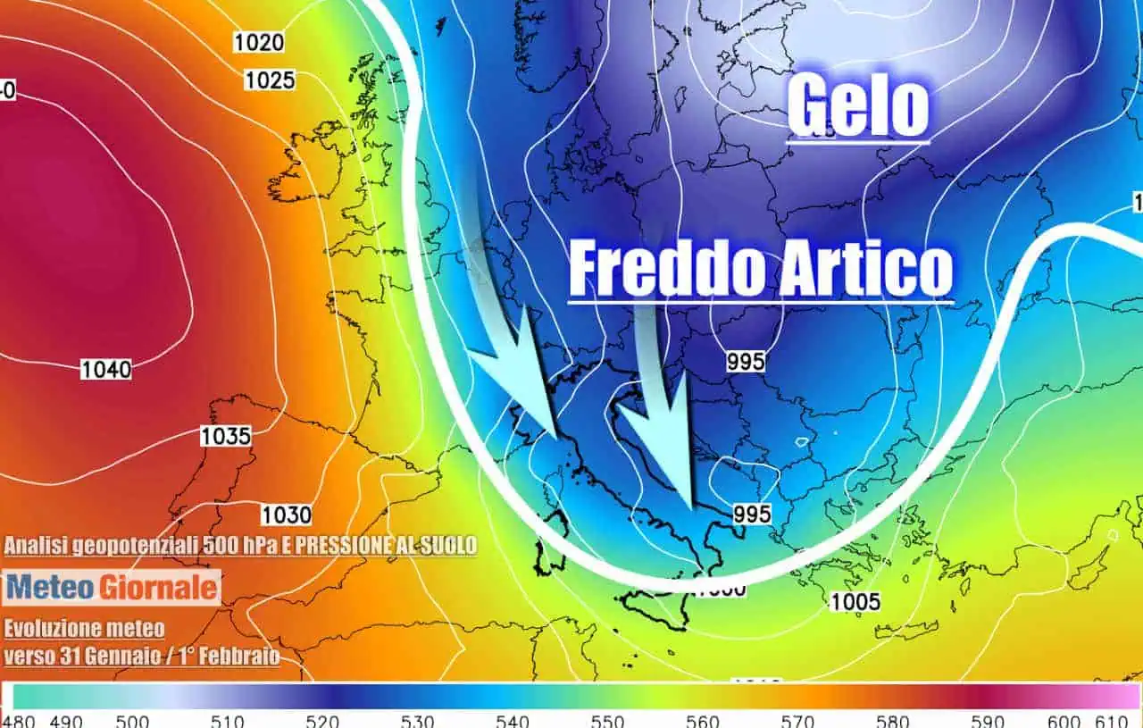 Meteo invernale in avvio di nuovo mese