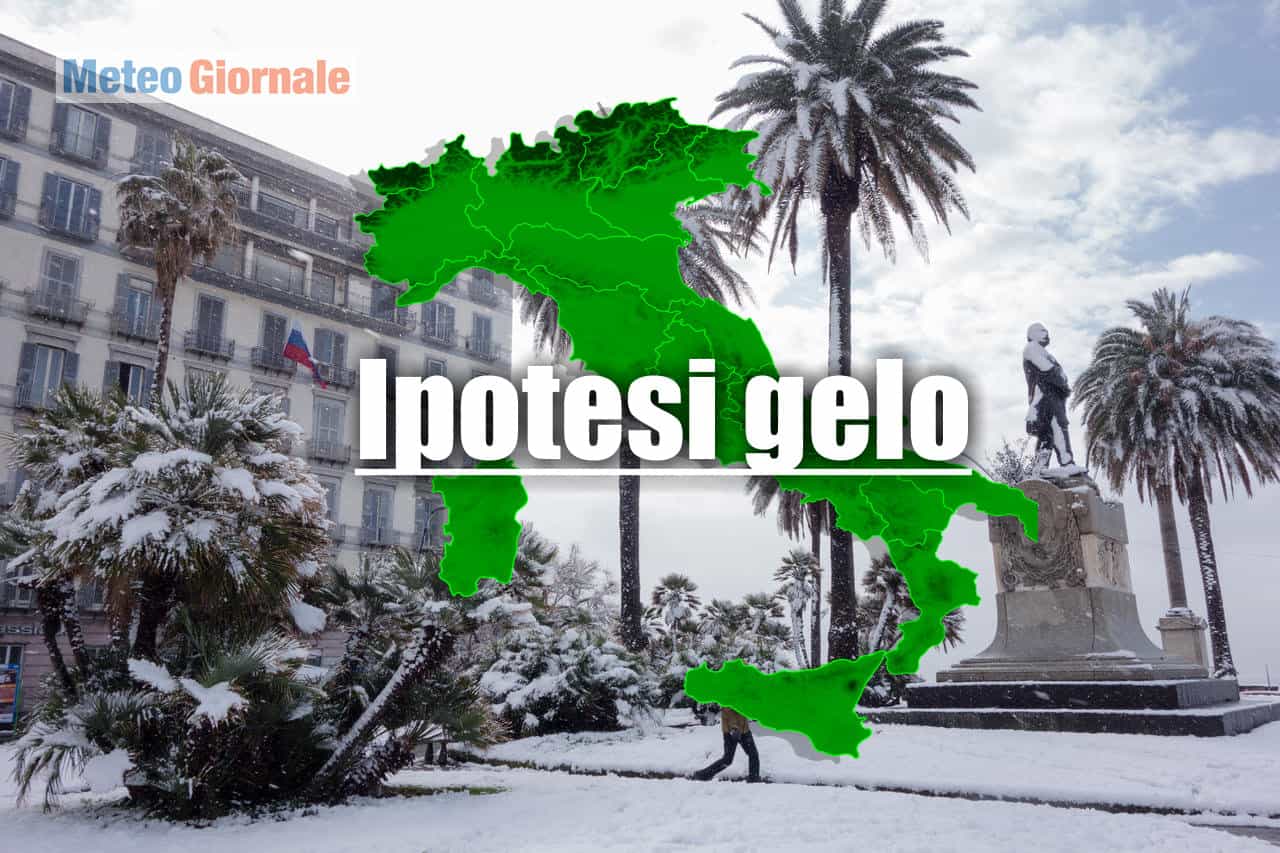 Ipotesi GELO quanto mai concreta: il meteo da metà gennaio