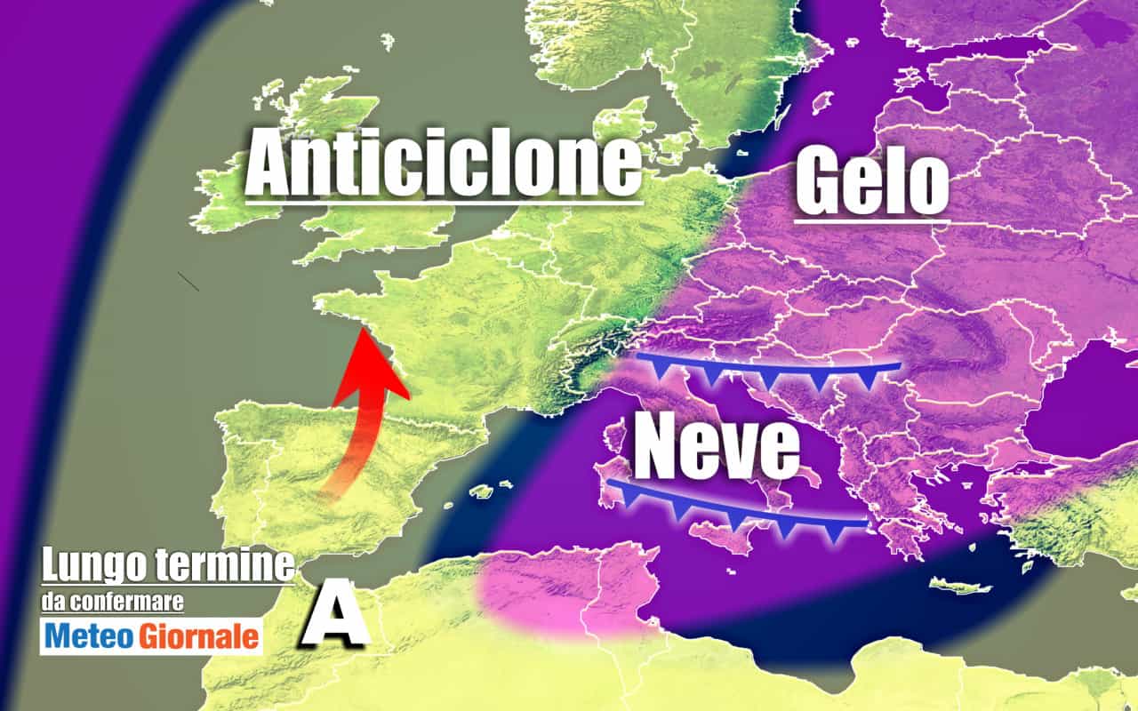 METEO Italia al 31 gennaio: giorni della MERLA, i più FREDDI