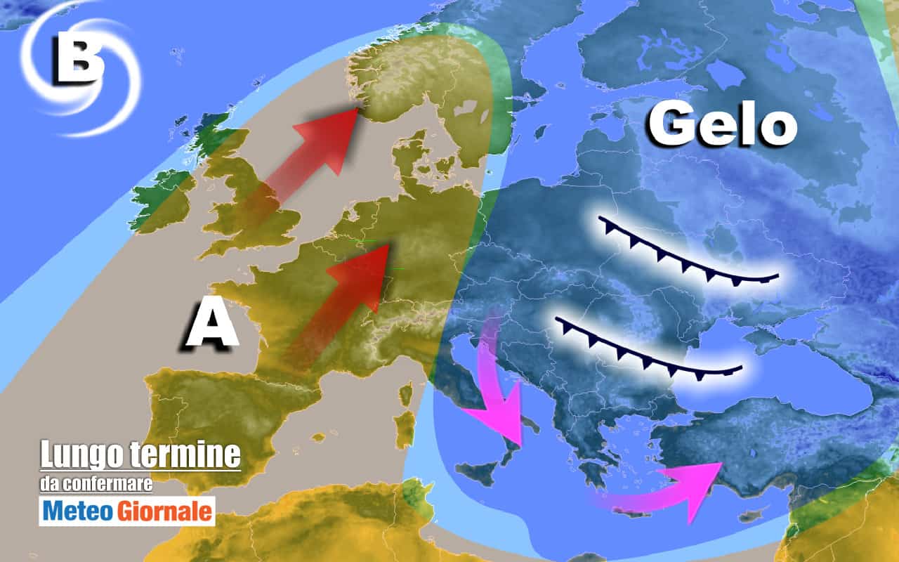 METEO Italia al 2 febbraio: svolta INVERNALE, ipotesi confermata