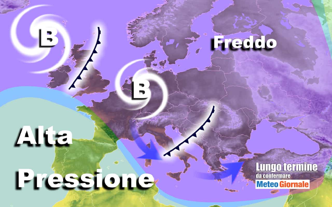 Meteo Italia al 12 febbraio: ANTICICLONE stop, verso il cambiamento