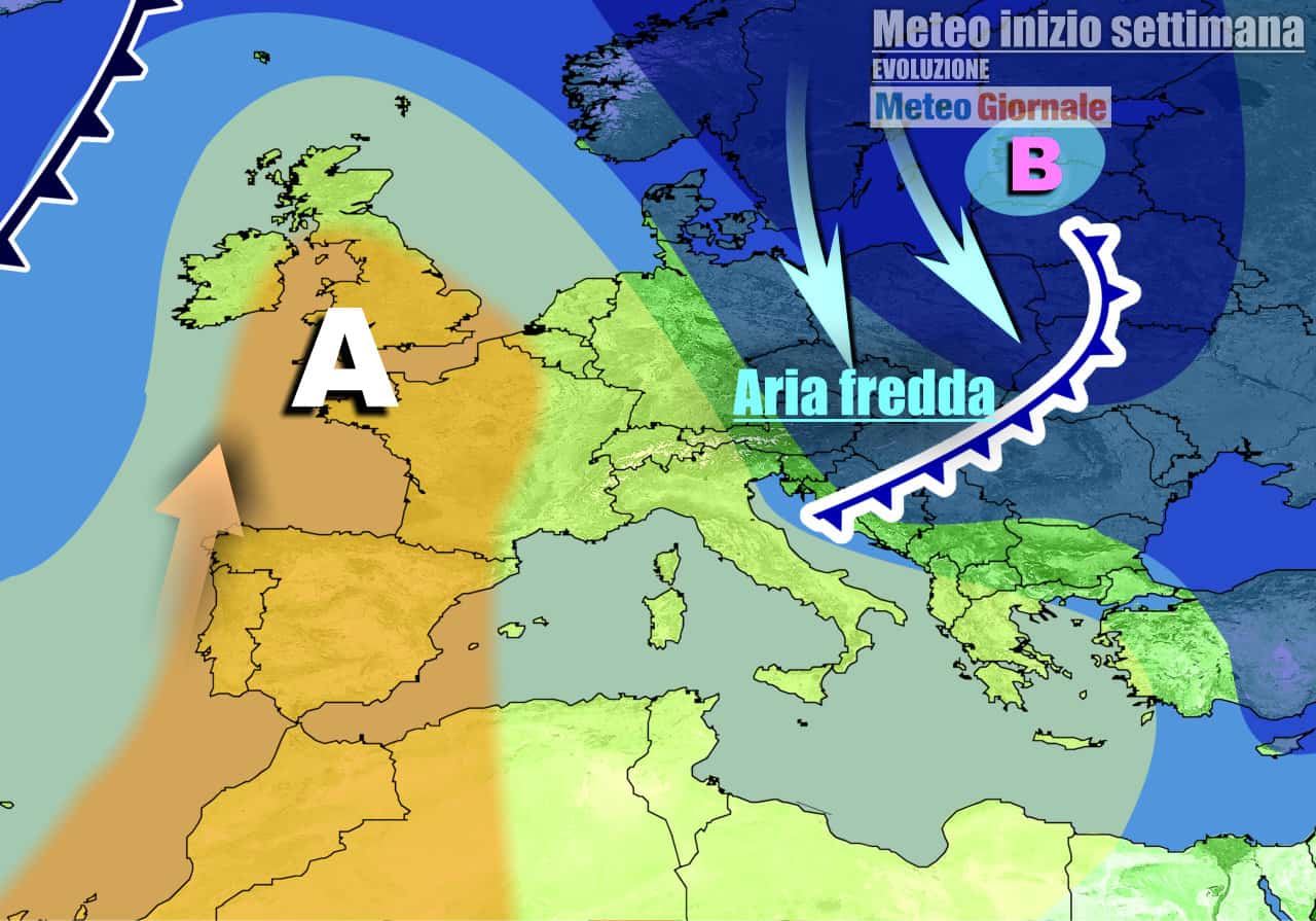 Meteo 7 Giorni: weekend con SUPER ANTICICLONE, ma in settimana CAMBIA TUTTO