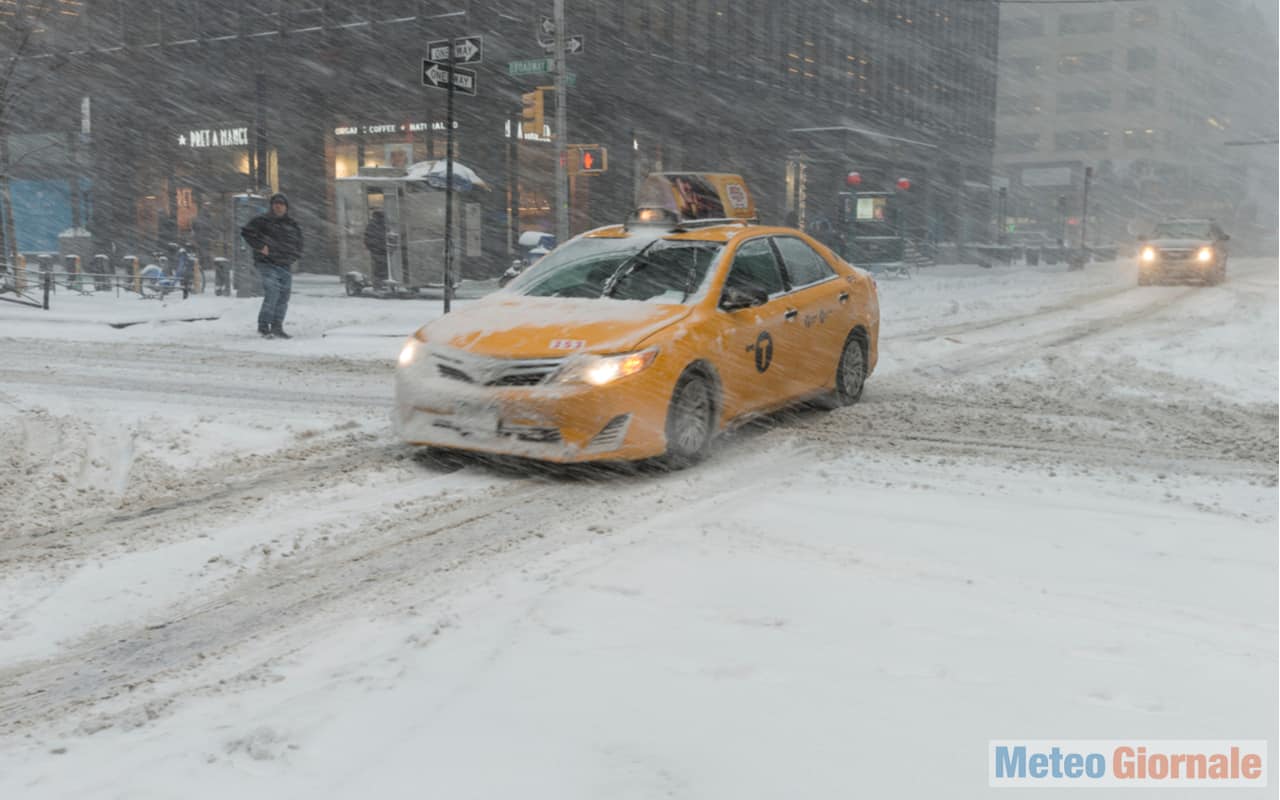 Uragani di neve in Nord America, ed in Europa no. I perché