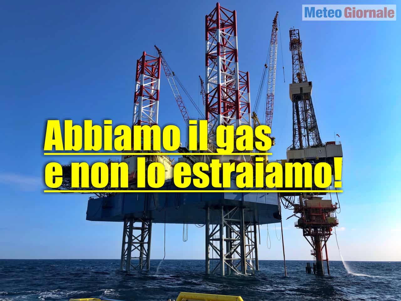 estrazione gas naturale