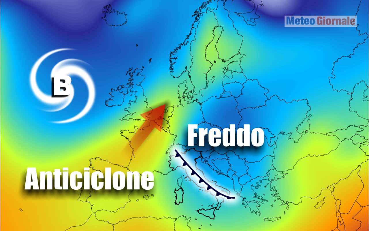 Meteo, cambia tutto: FREDDO e NEVE verso l'Italia