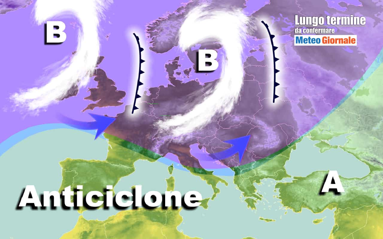 Meteo Italia al 24 febbraio: dinamicità atmosferica, anche MALTEMPO
