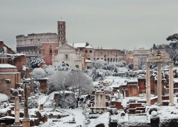 Roma imbiancata