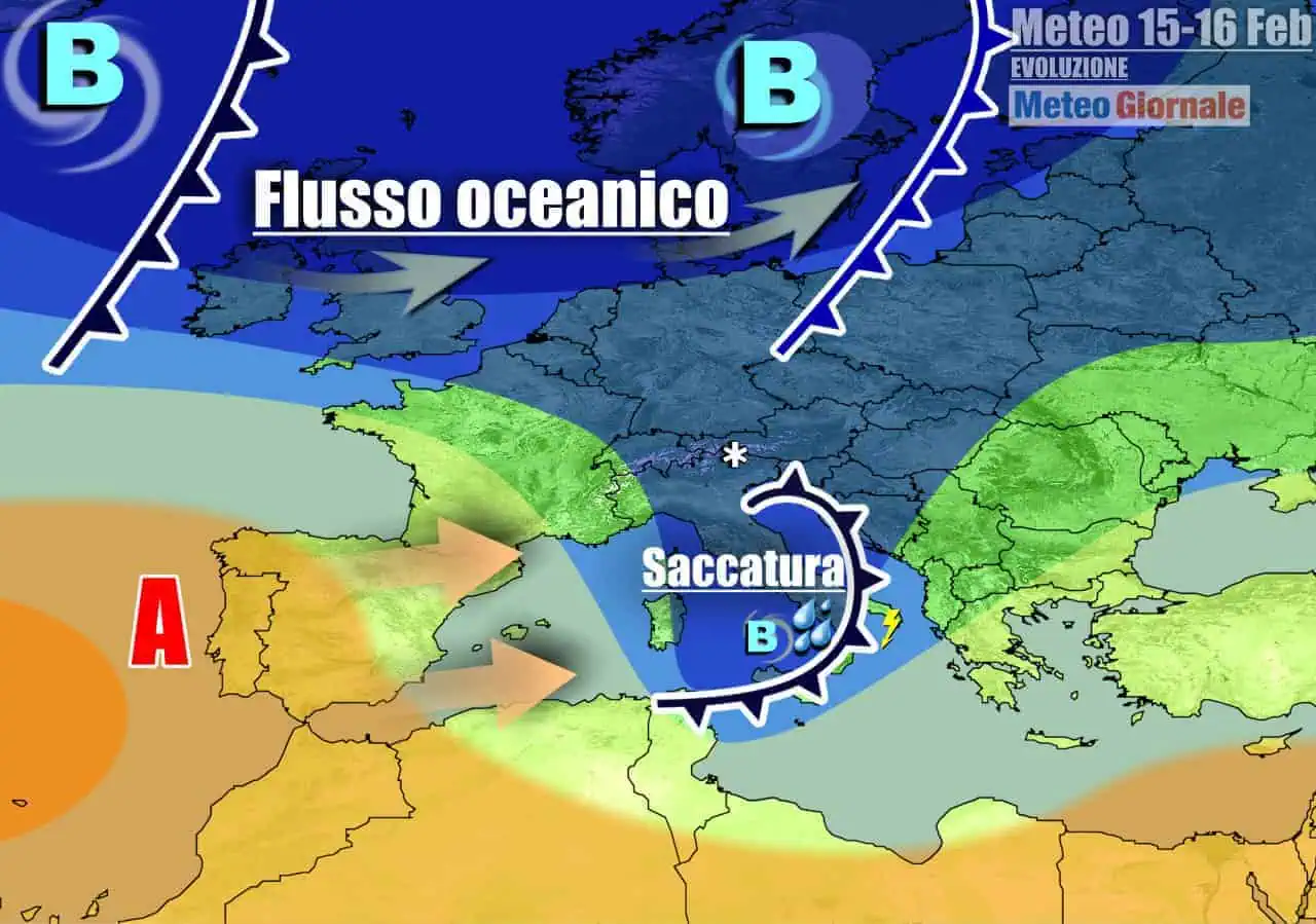 Tornerà l'anticiclone in settimana