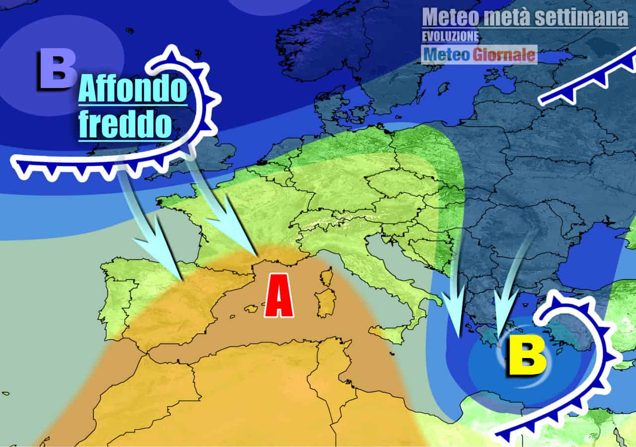 Meteo 7 Giorni. Torna l’Anticiclone, poi arriva nuovo FRONTE dall’ARTICO