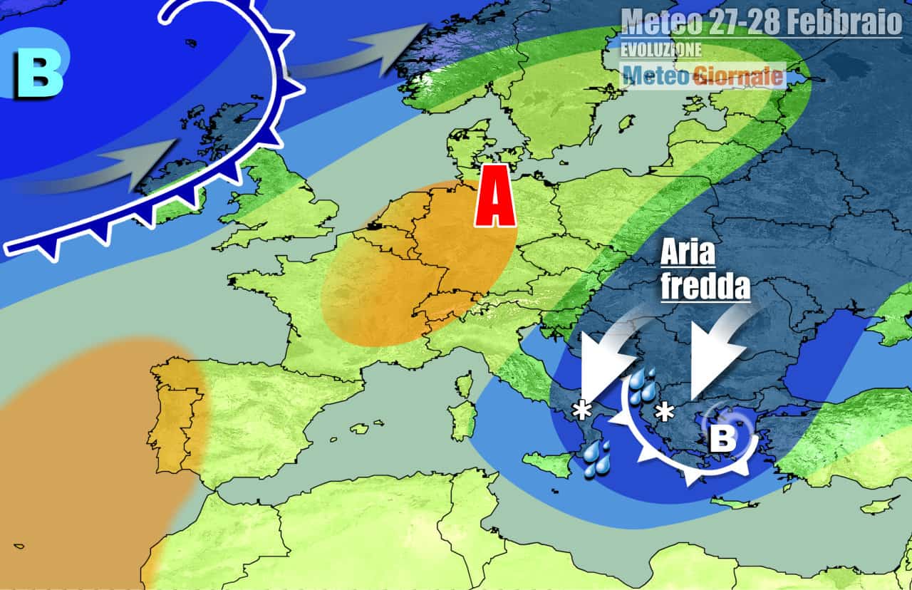 Meteo 7 Giorni. Attacco dell’inverno, NEVE con temperature IN PICCHIATA