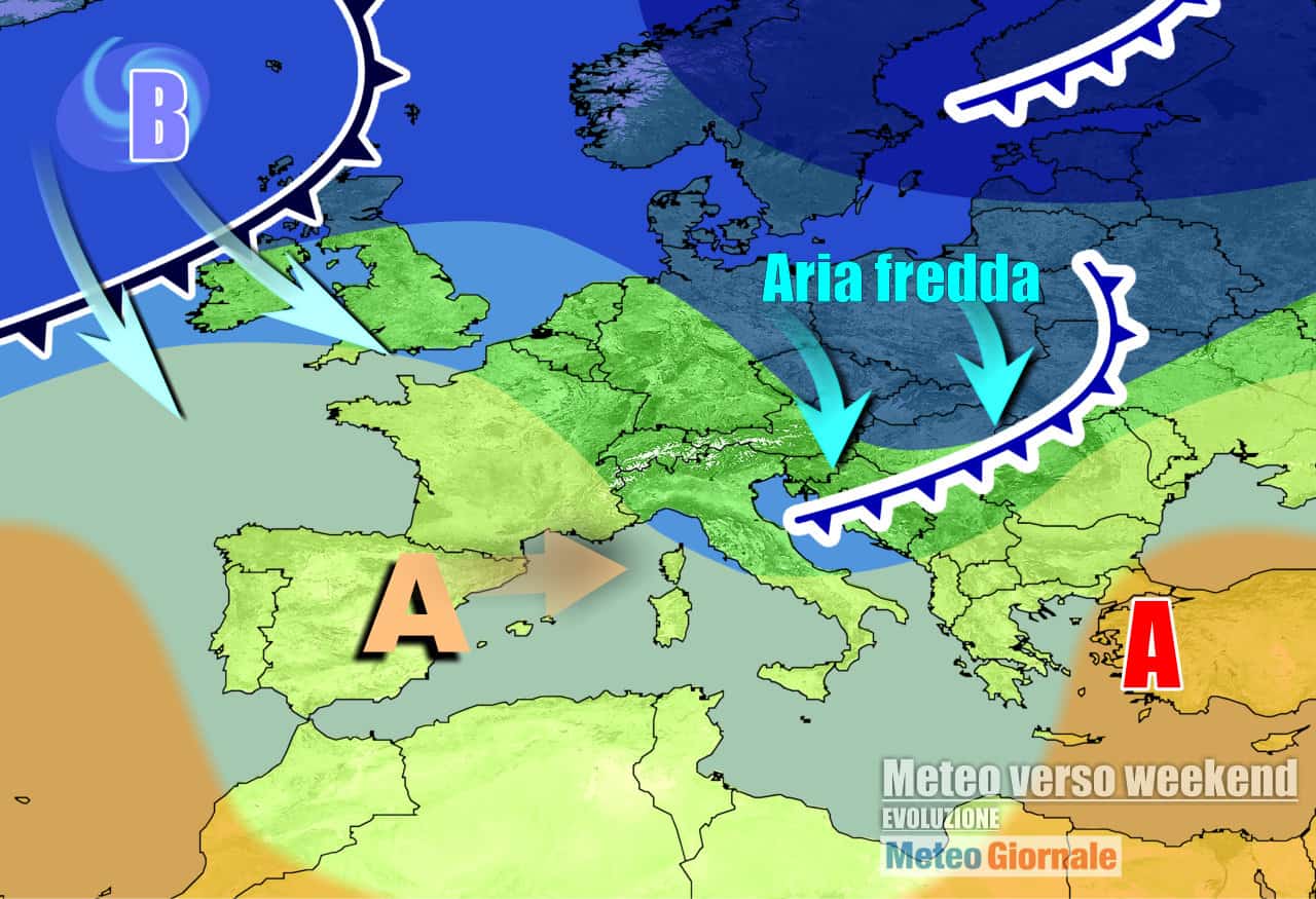 Meteo 7 Giorni. Colpo di scena, torna l’INVERNO. PIOGGIA e NEVE dal weekend
