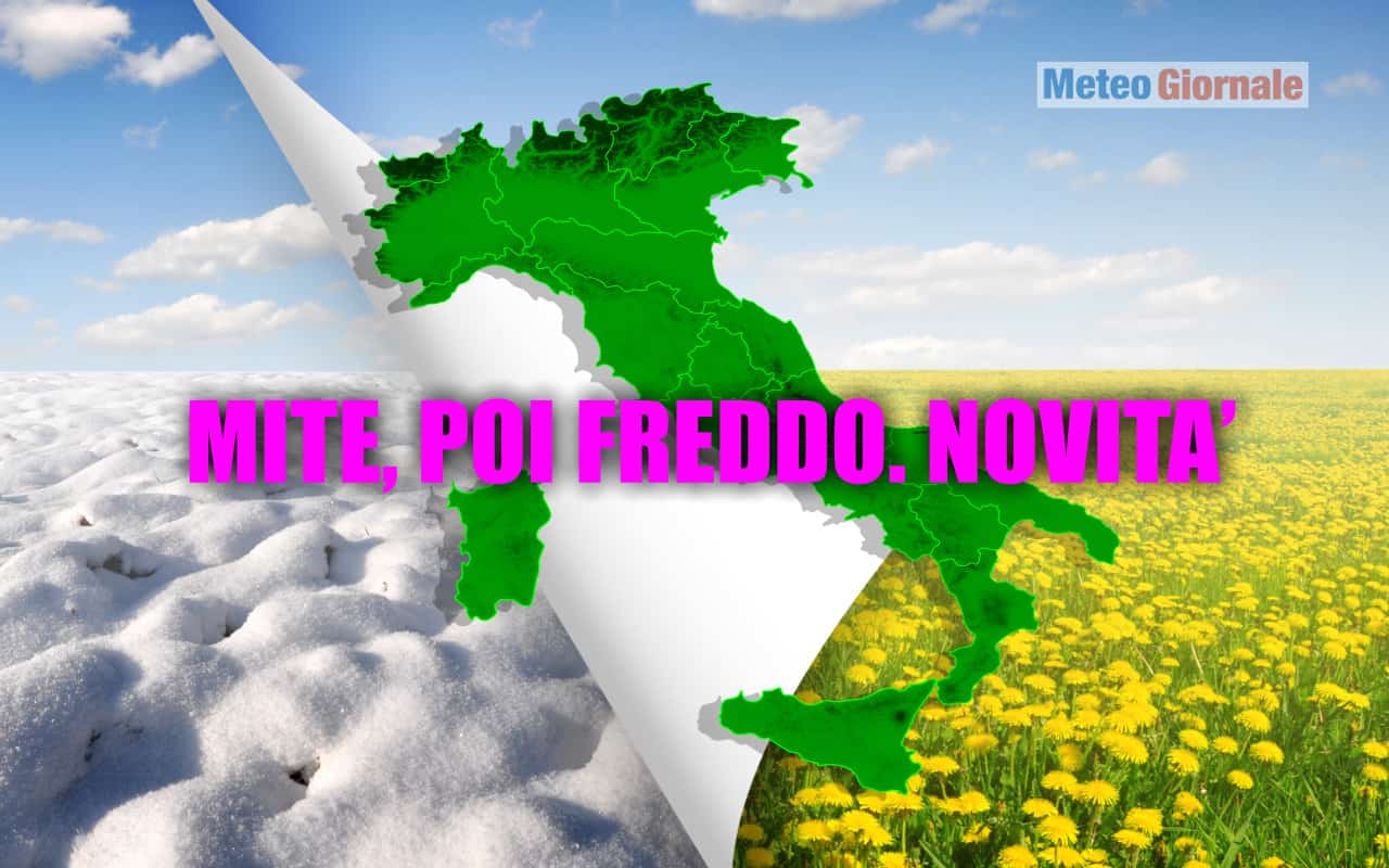 Tendenza meteo: fine settimana da PRIMAVERA, poi rischio FREDDO