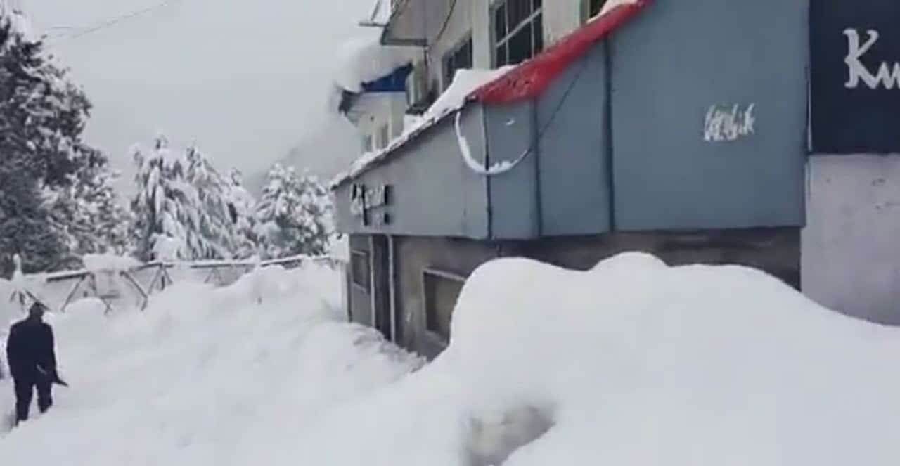 Forti nevicate nell’India del Nord. Video Meteo