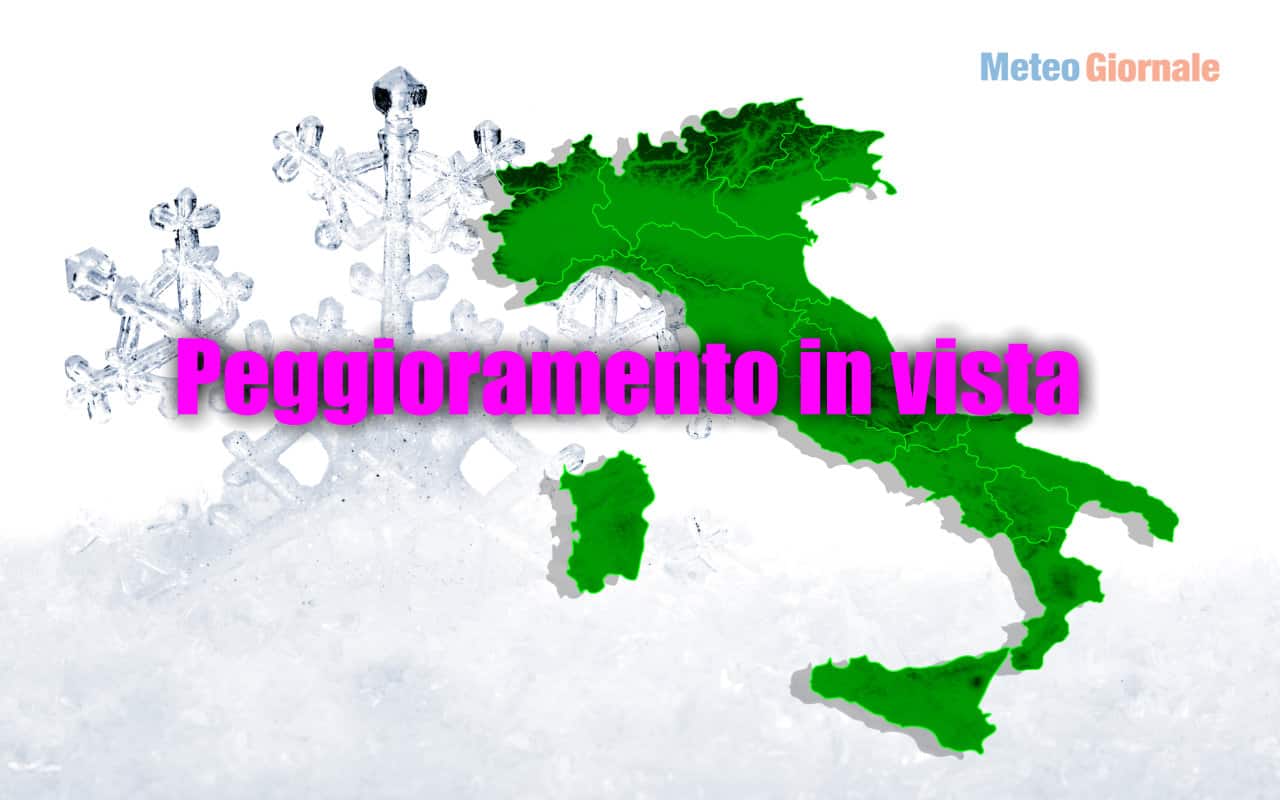 Prossima settimana: PEGGIORAMENTO METEO polare, FREDDO