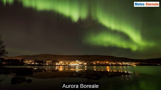 Aurora boreale intravvista sino New York