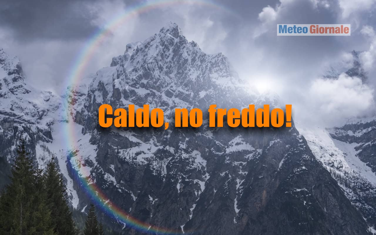Caldo, poi Freddo: meteo imbizzarrito, è normale