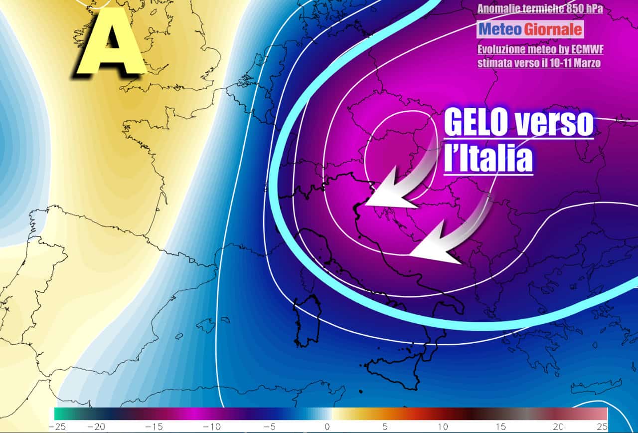 Meteo Italia: termometri in picchiata, dal FREDDO al GELO. Sino a quando?