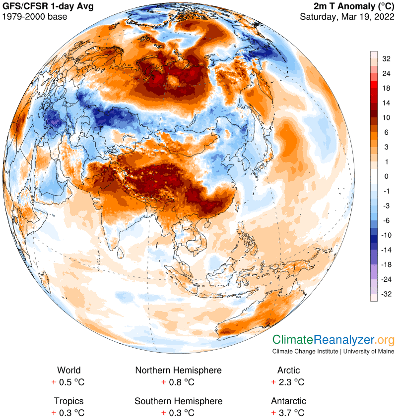 gfs nh sat3 t2anom 1 day