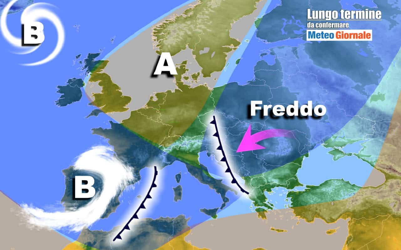 Meteo Italia al 31 marzo: FREDDO, maltempo, anticiclone