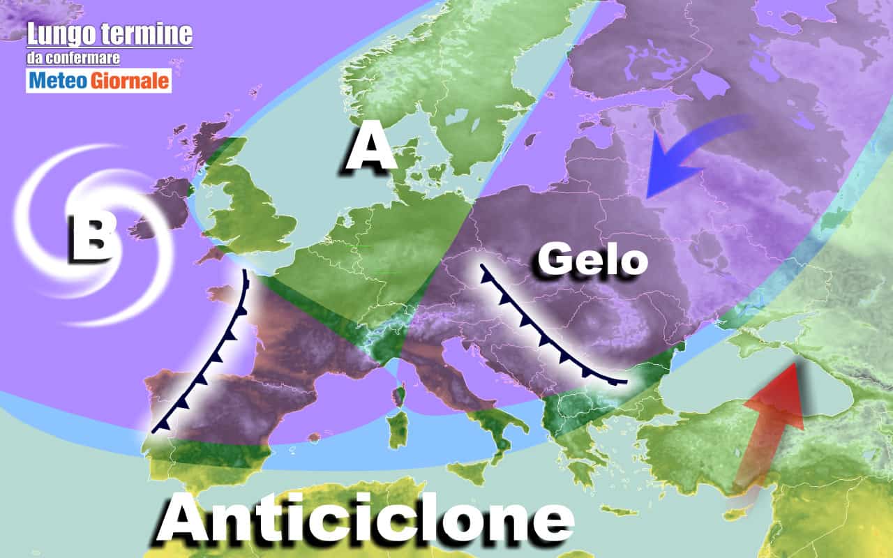 Meteo Italia al 20 marzo: GELO da est, poi l'Atlantico