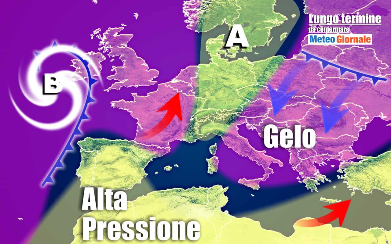 Meteo Italia al 21 Marzo: lungo periodo INVERNALE. Gelo tardivo, danni alle piante. Neve a quote molto basse, forse le coste