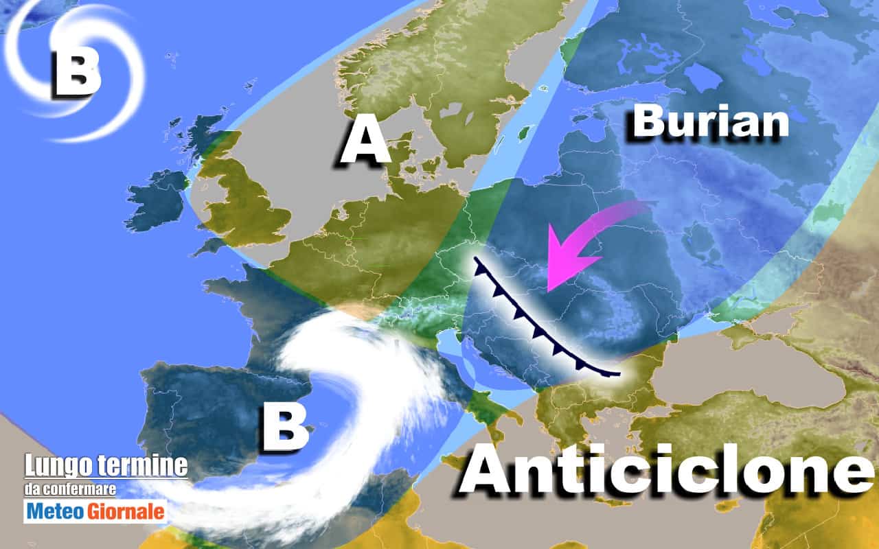 Meteo Italia al 23 marzo: dal GELO ai NUBIFRAGI