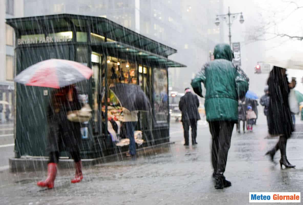 Meteo Italia: il ritorno della pioggia. Stima dei millimetri previsti. Gran neve sui monti