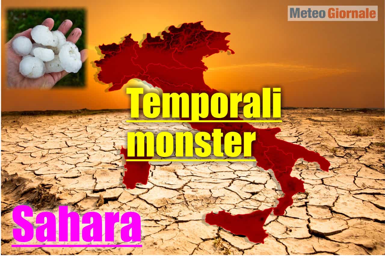 I mostri dalla Primavera all'Estate nel Mediterraneo ed in Italia. Dalla consultazione del Centro Meteo Europeo