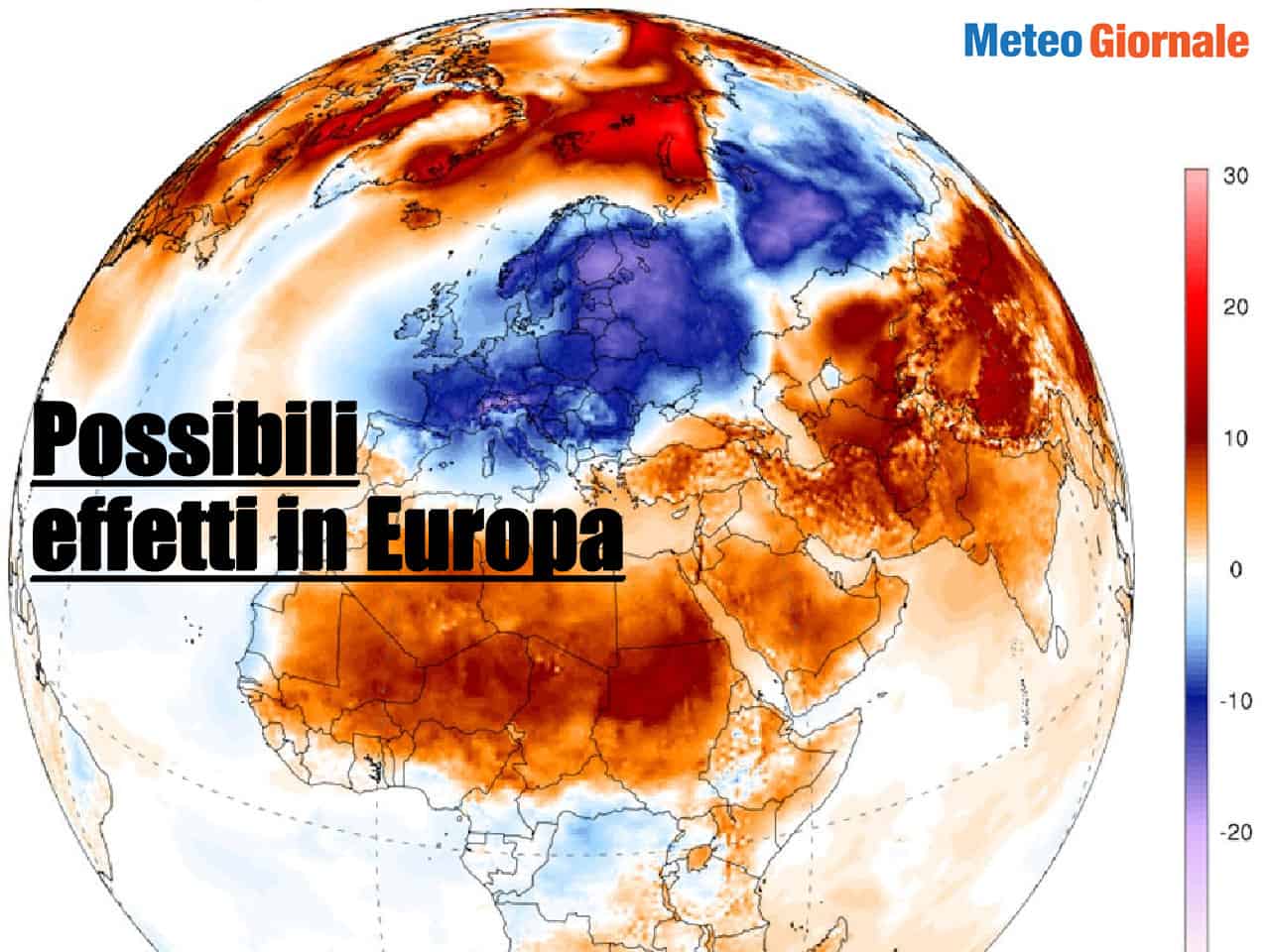 Meteo: la Stratosfera si riscalda di 50 gradi per lo Strat Warming. Ondate di gelo.