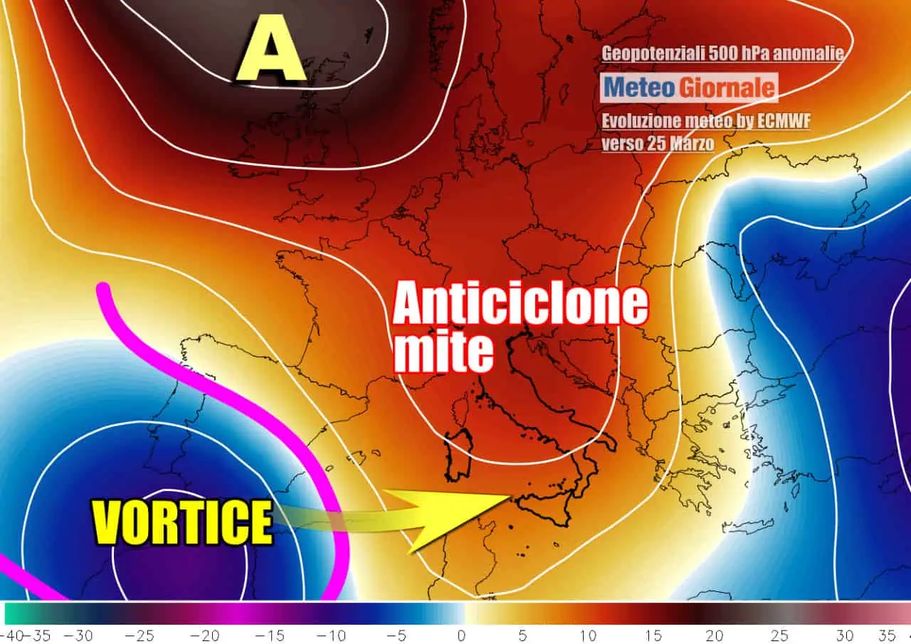 Meteo cambierà verso il weekend