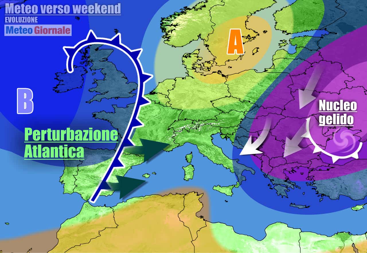 Meteo 7 Giorni. Riecco l’ANTICICLONE, ma incombe ancora il FREDDO RUSSO