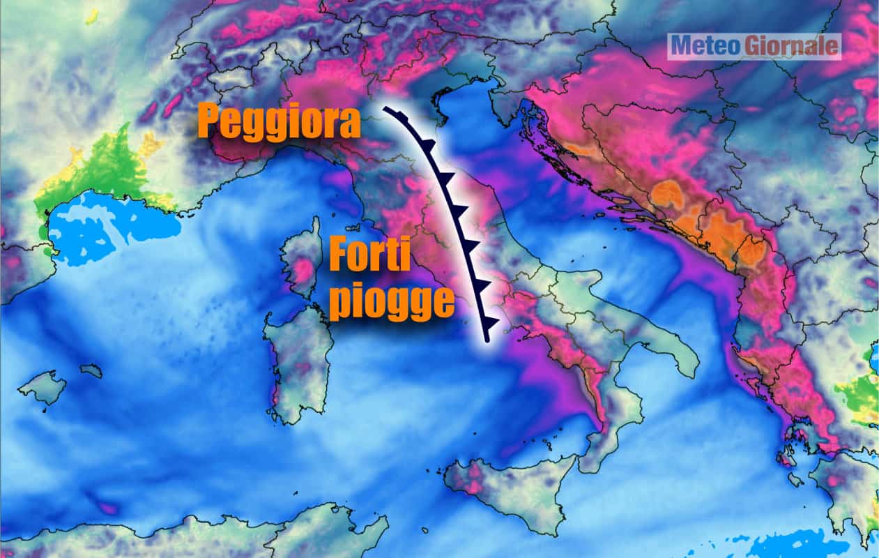 Siccità, ore contate: gran trambusto meteo in arrivo