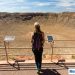 Cratere da impatto di meteorite in Arizona, USA.