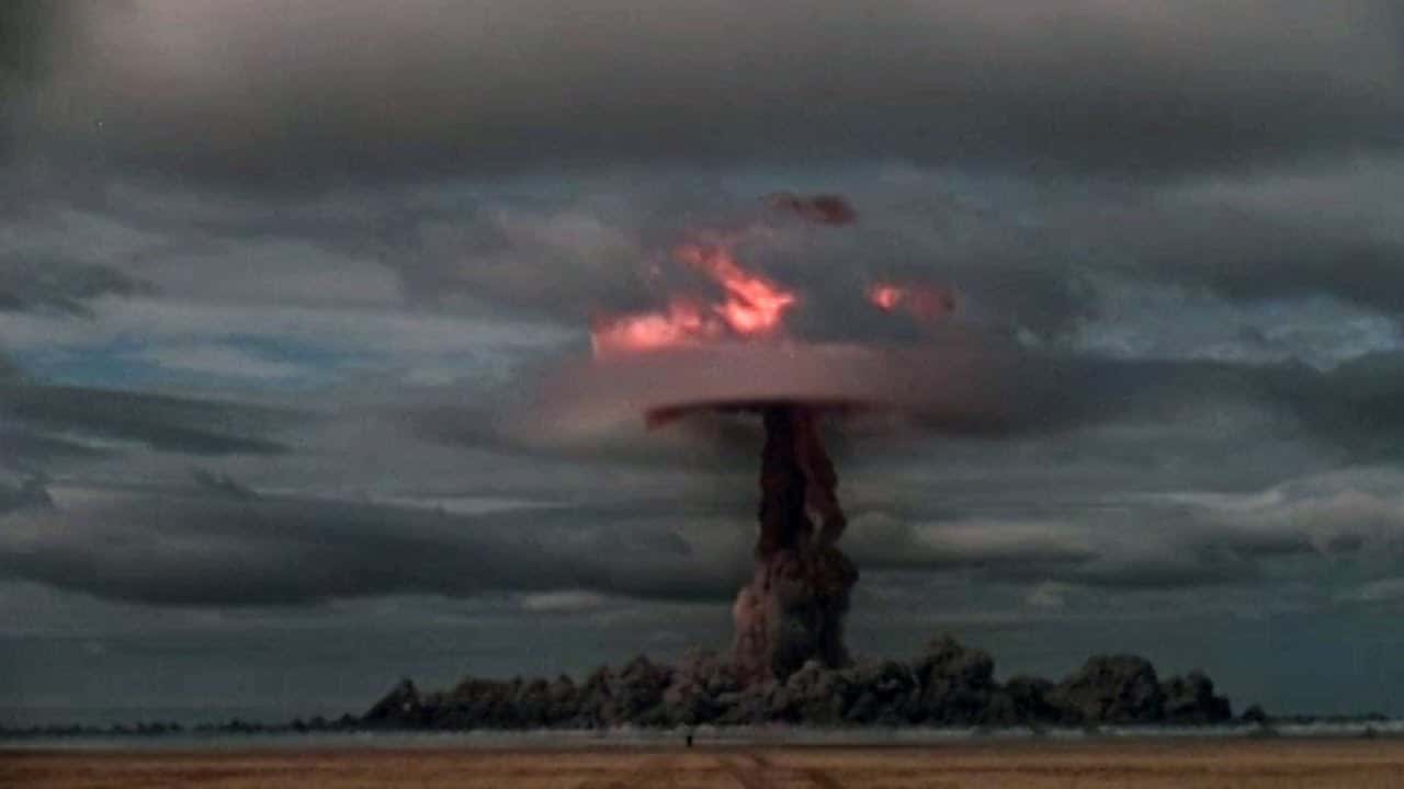 Video di un’esplosione di Bomba Atomica. Test russo