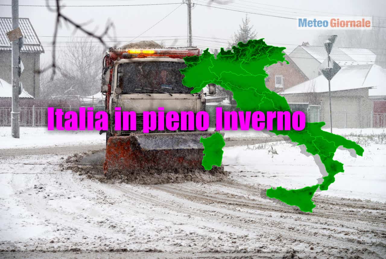 E’ Primavera, anzi no è Inverno: meteo incredibile. Neve a quote molto basse. Ma che succede?