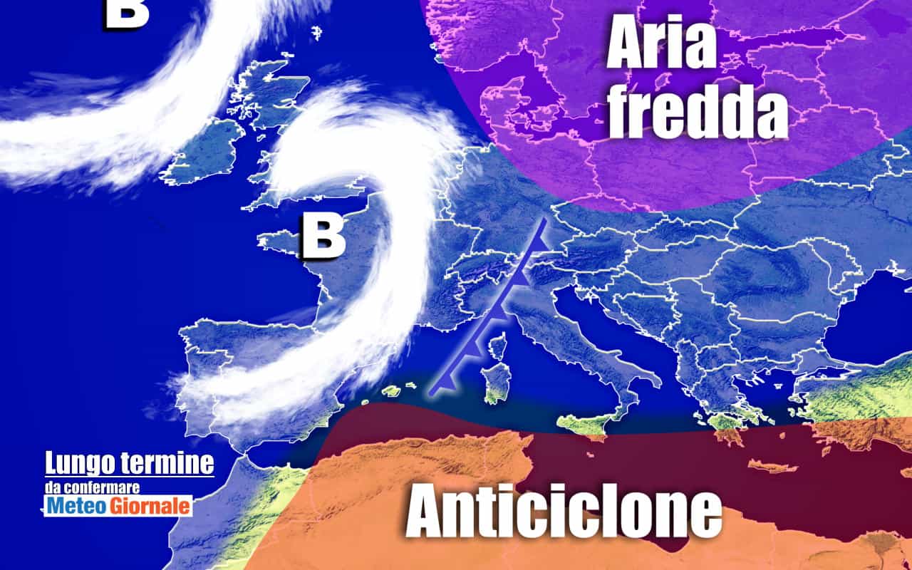 Meteo Italia al 1 maggio con varie perturbazioni