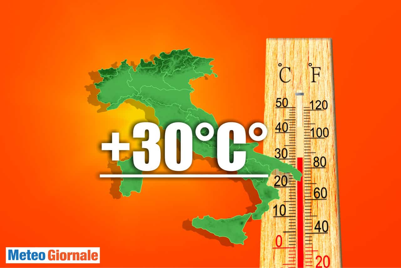 Meteo ecco i primi 30 gradi. Improvvisamente Primavera con le prime ondate di Caldo