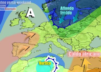 Meteo che cambierà proprio nel weekend