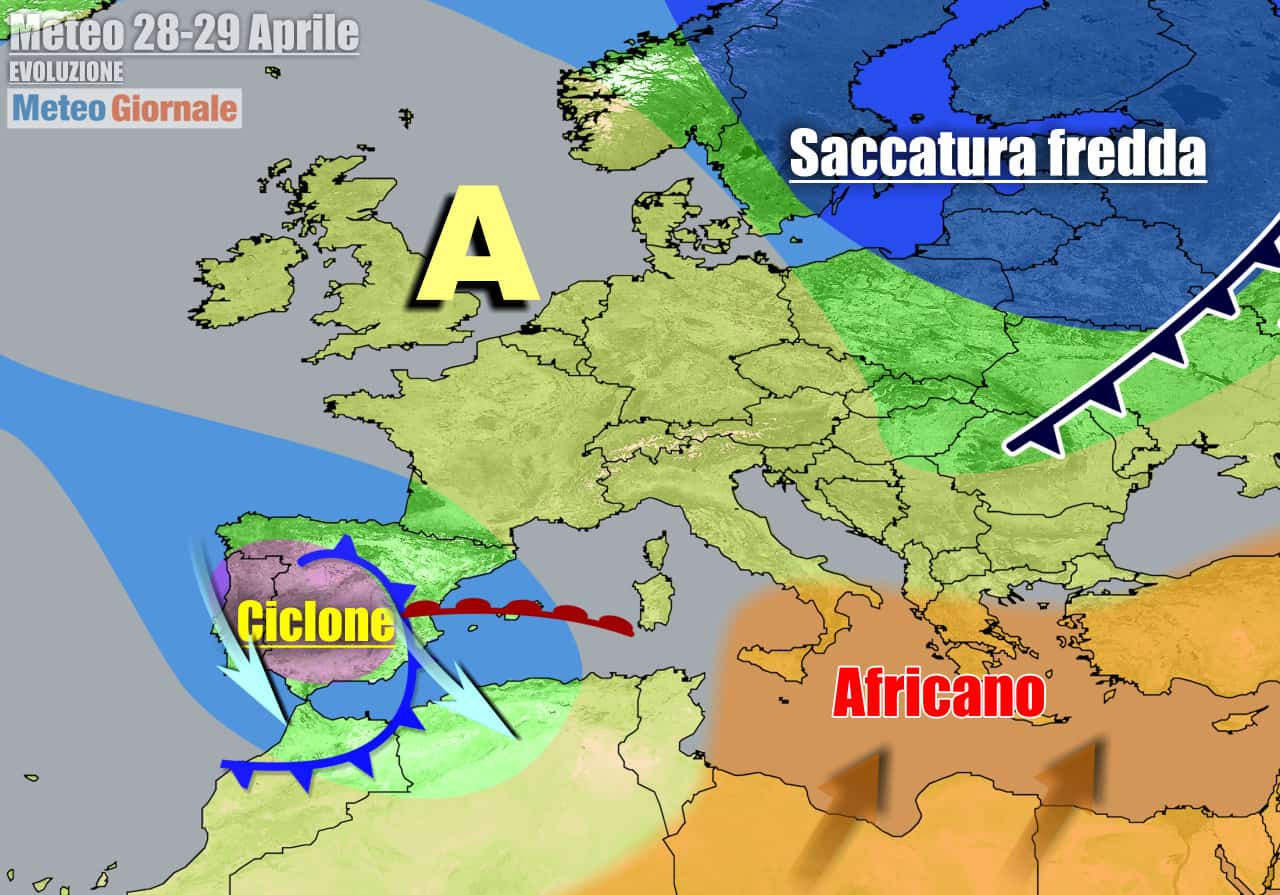 Meteo 7 Giorni: spazio all’anticiclone, cambia tutto nel weekend 1° Maggio