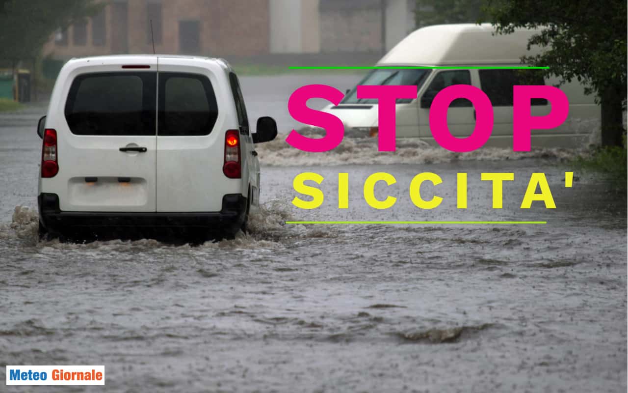 Meteo. STOP siccità in Italia. Le prime GRANDI PIOGGE. Ma farà FREDDO. Mappe