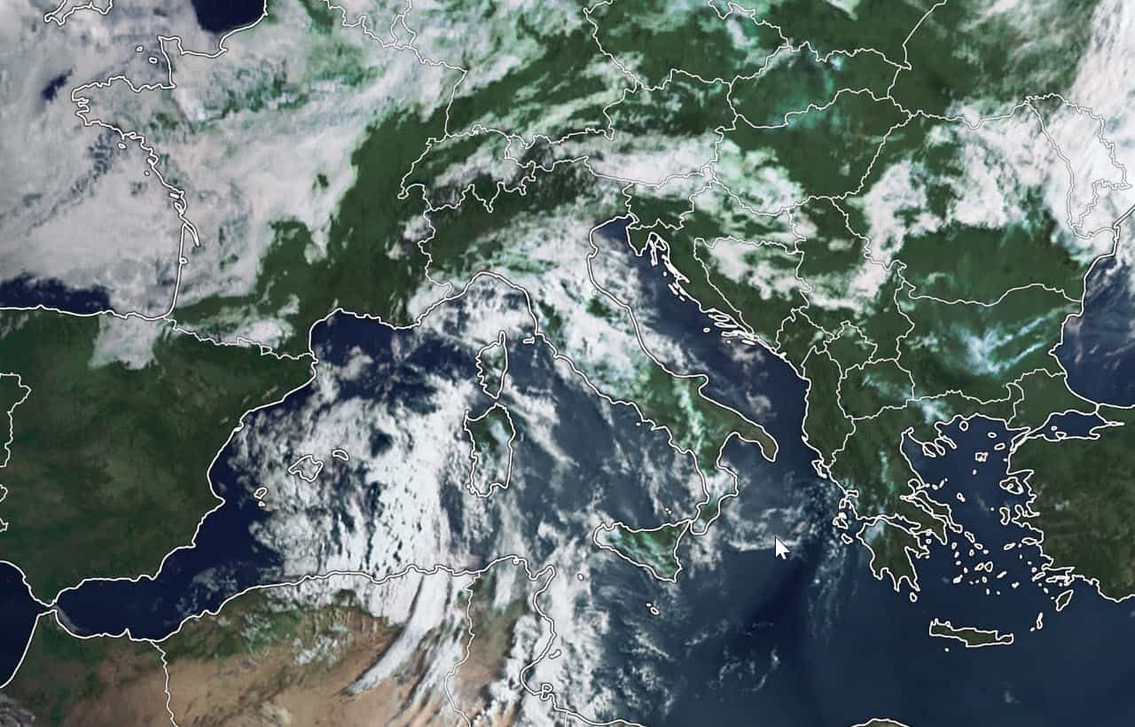Meteo Italia, oggi e domani, ecco gli effetti del ciclone mediterraneo