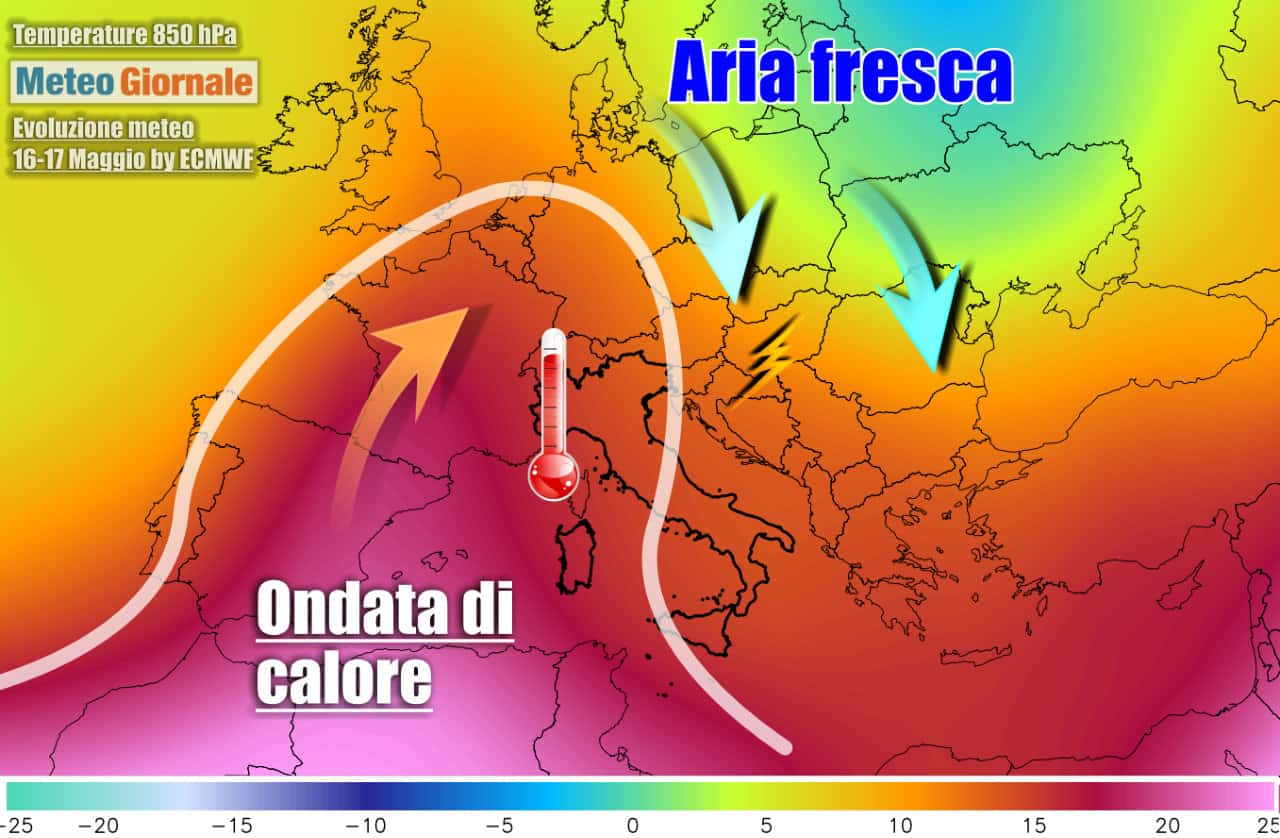 Meteo: confermato un ulteriore grande ribaltone, verso caldo fortissimo da piena Estate