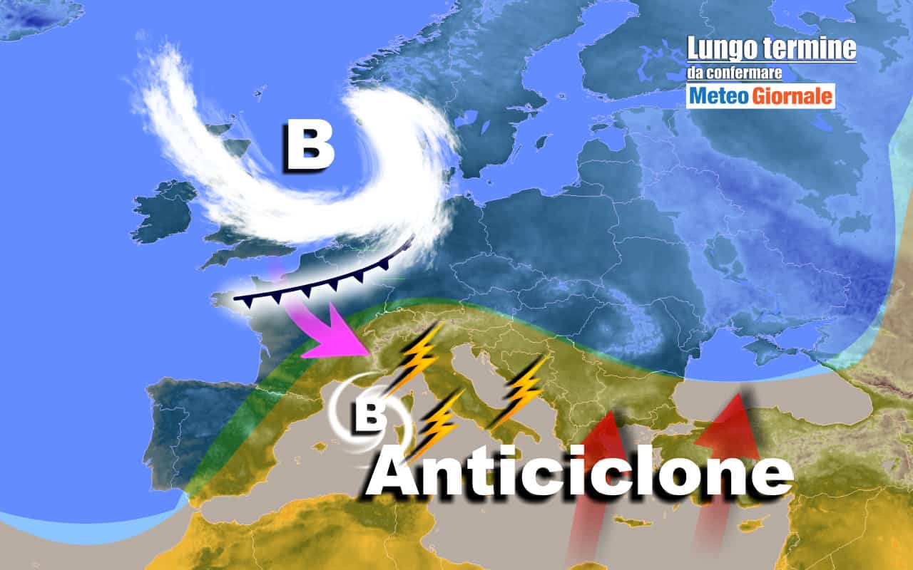 Meteo Italia al 2 giugno: insidioso peggioramento temporalesco