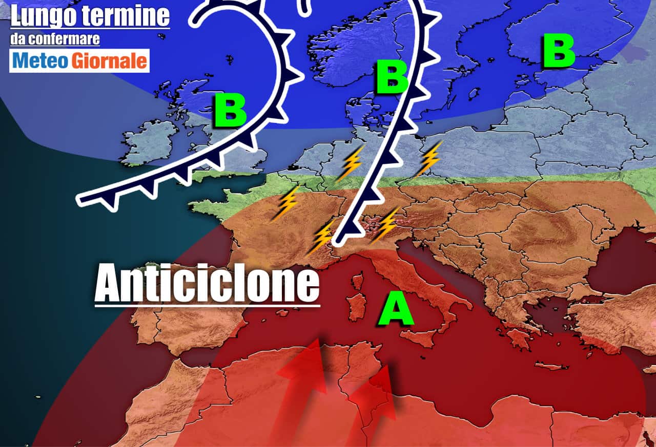 Meteo 15 giorni al 10 Giugno: CALDO di un INCUBO del passato che torna