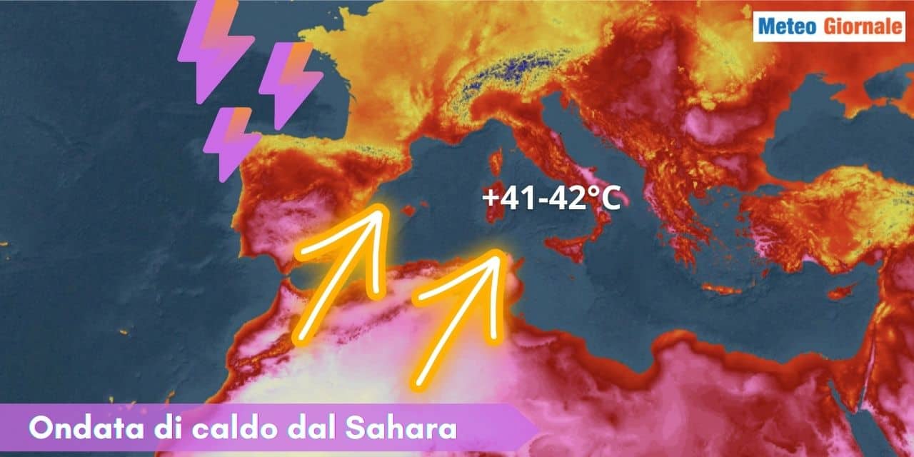 Meteo prossimi giorni, ecco dove si andrà oltre 40 °C. Temperature previste