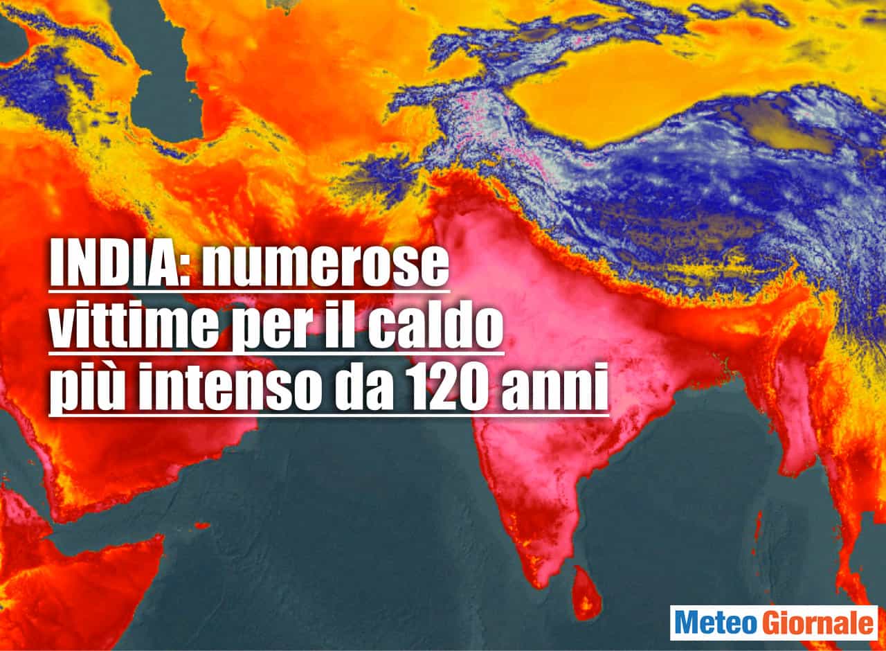 Meteo estremo: India e Pakistan sotto ondate di calore mortali. Fulmini record nel Golfo del Bengala
