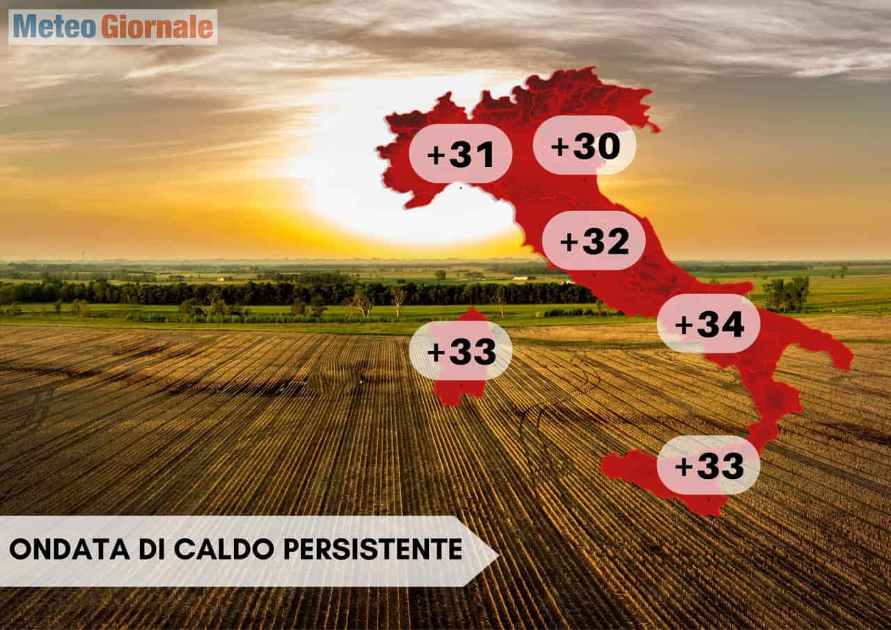 Tendenza meteo: si inizia con impetuose Onde di Calore già a Maggio, preludio d’Estate